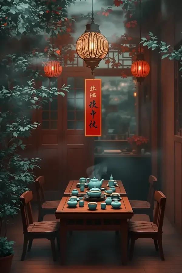茶馆夜话